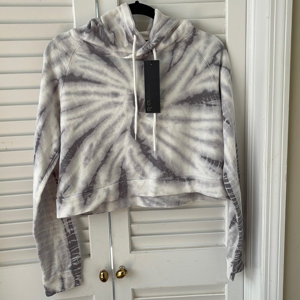 Mono b NWT cropped hoodie